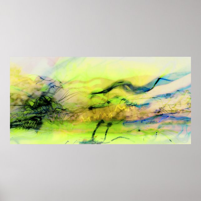 Póster Resumen de las luces de cosmos (Frente)