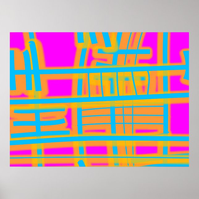 Póster Resumen de "Líneas de Comunicación" (Frente)