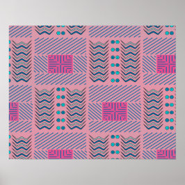 Póster Resumen de líneas y formas geométricas | POSTER