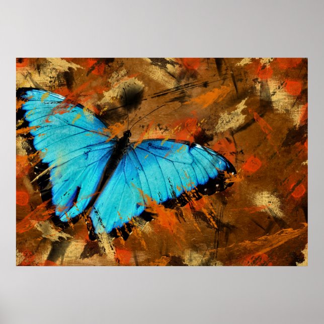 Póster Resumen de mariposa (Frente)