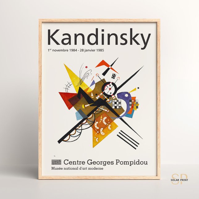 Póster Resumen de pequeños mundos de Kandinsky Bauhaus de (Subido por el creador)