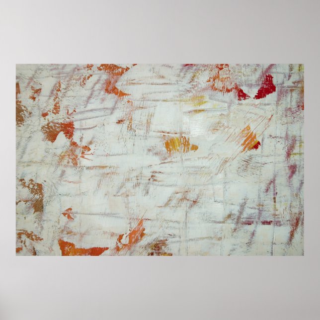 Póster Resumen de pintura artística abstracta, arte, ante (Frente)