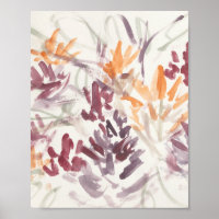 Resumen de pintura en jardines de flores