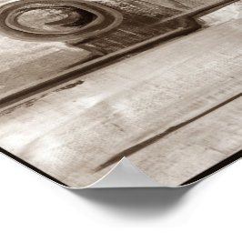 Póster Resumen de pintura original de 20x16in