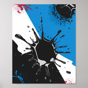 Póster Resumen de pinturas urbanas