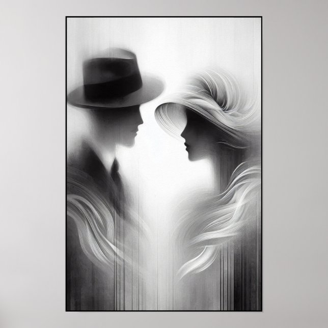 Póster Resumen de susurros de una era olvidada (Frente)