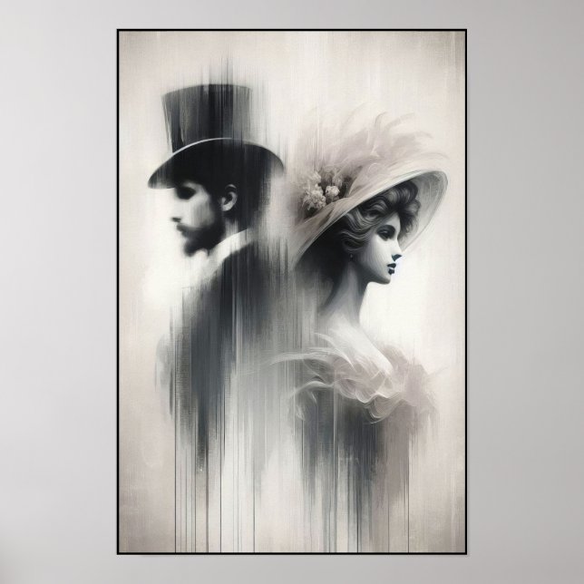 Póster Resumen de susurros de una era olvidada (Frente)