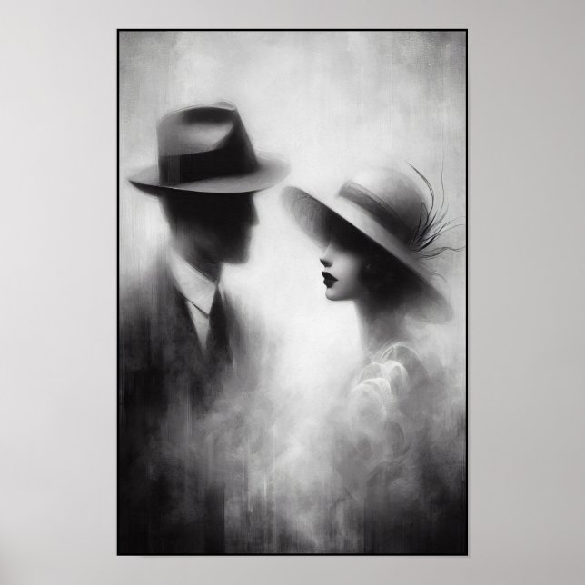 Póster Resumen de susurros de una era olvidada (Frente)