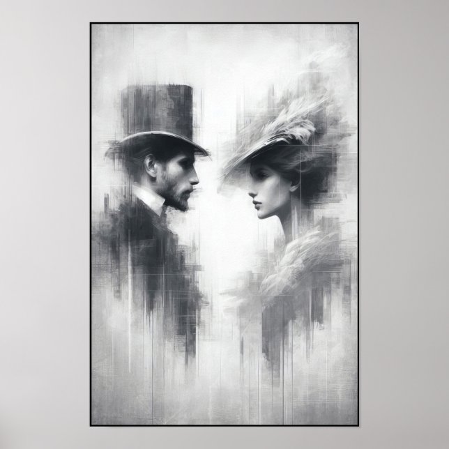 Póster Resumen de susurros de una era olvidada (Frente)