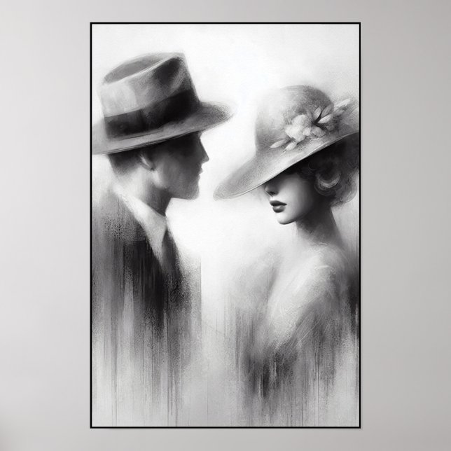 Póster Resumen de susurros de una era olvidada (Frente)