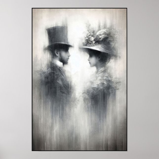 Póster Resumen de susurros de una era olvidada (Frente)