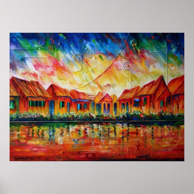 Póster Resumen del entorno municipal XX (Frente)