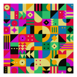 Póster Resumen del Jardín Moderno