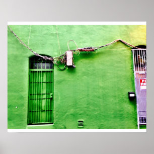 Póster Resumen del muro verde