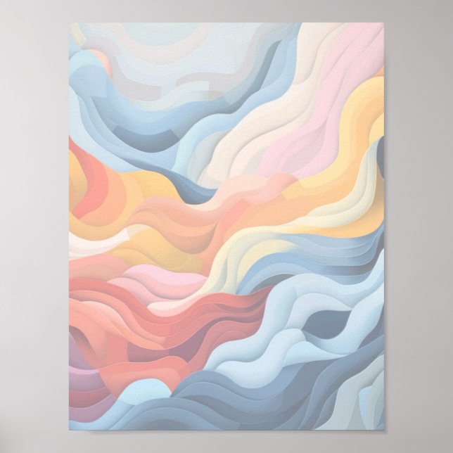 Póster Resumen del paisaje 2 (Frente)