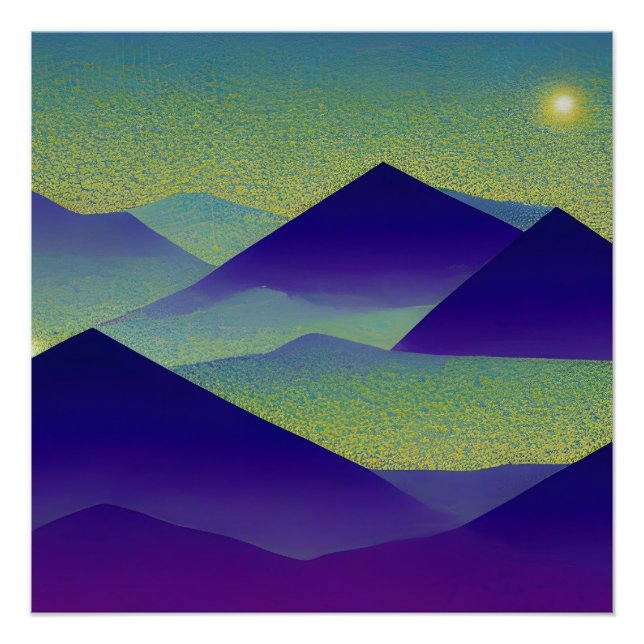 Póster Resumen del paisaje caído Star 23 (Anverso)