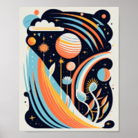 Resumen del planeta espacial personalizado. Cosmos