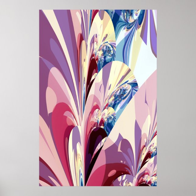 Póster Resumen Diseño floral (Frente)