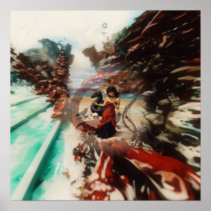 Póster Resumen Dragon Skull Witchy AI Art Mateo Valor