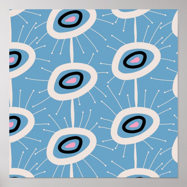 Póster Resumen Festividad a mediados del siglo moderno (Frente)