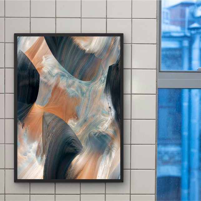 Póster Resumen Fluid Dreamscape Flow Art (Subido por el creador)