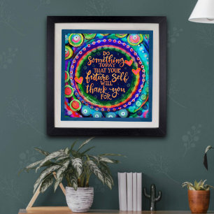 Póster Resumen Hacer Algo Hoy Cita Inespiritividad