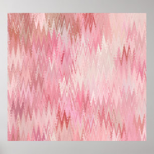 Póster Resumen Ilustracion de fondo de mosaico rosa
