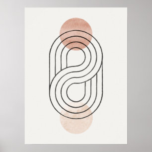 Póster Resumen minimalista Bauhaus