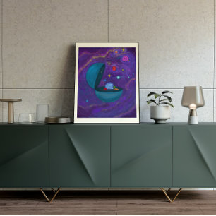 Póster Resumen minimalista moderno Art No6