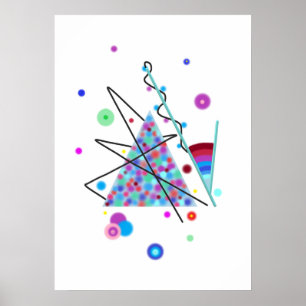 Póster Resumen minimalista moderno Art. No. 5