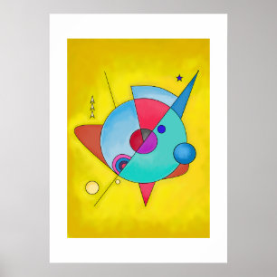 Póster Resumen minimalista moderno Art. No. 5