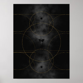 Póster Resumen moderno Art de mediados de siglo Minimalis