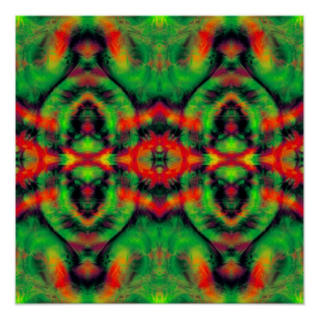 Póster Resumen moderno de Guay de arte digital (Anverso)