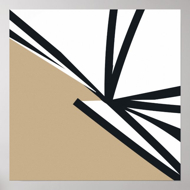 Póster Resumen Neutral Moderno (Frente)