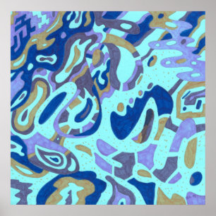 Póster Resumen original "Deep is the Ocean"