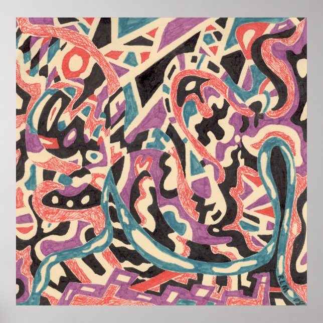 Póster Resumen original "salvaje" (Frente)