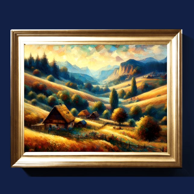 Póster Resumen Paisaje artístico IV (Subido por el creador)