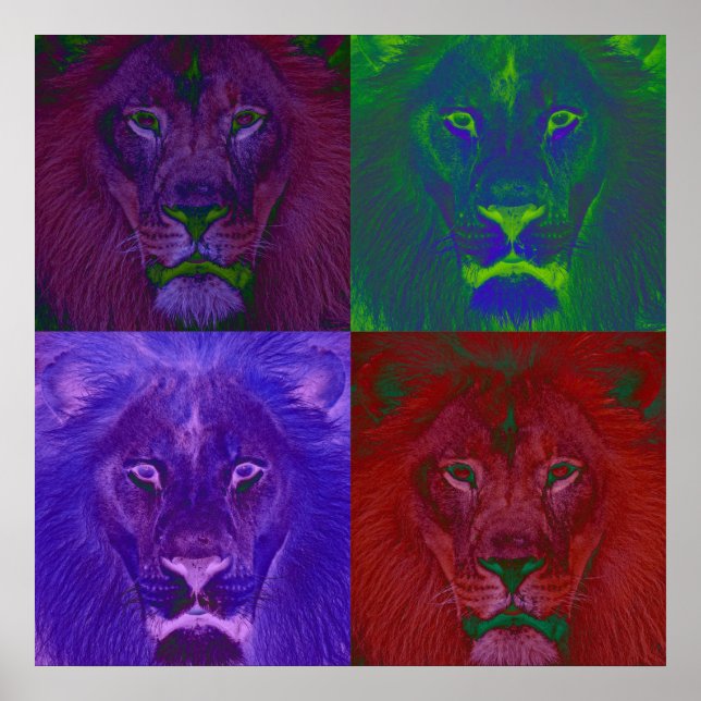 Póster Resumen Poster de Leones (Frente)
