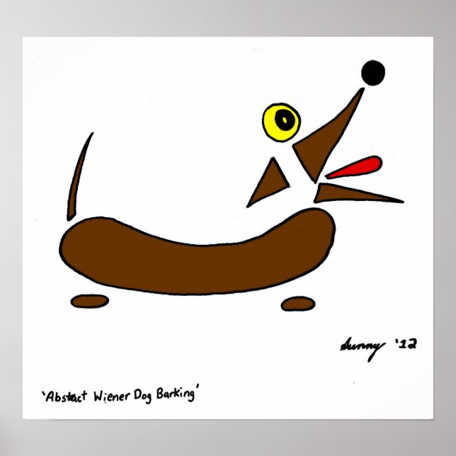 Póster Resumen Poster de Perro Wiener (Frente)