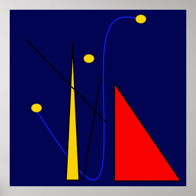 Póster Resumen Poster inspirado en Miro (Frente)