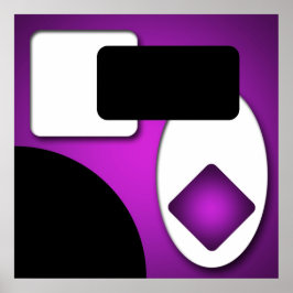 Póster Resumen Rich Modern Shapes AP0006