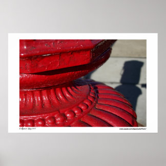 Póster Resumen rojo