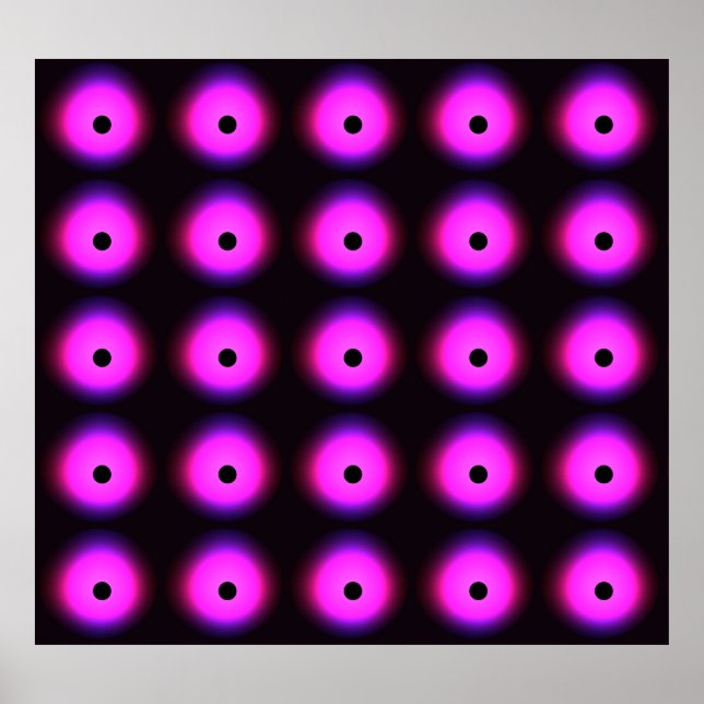 Póster Resumen Rosa Oscuro: Resplandeciente sin foco (Frente)