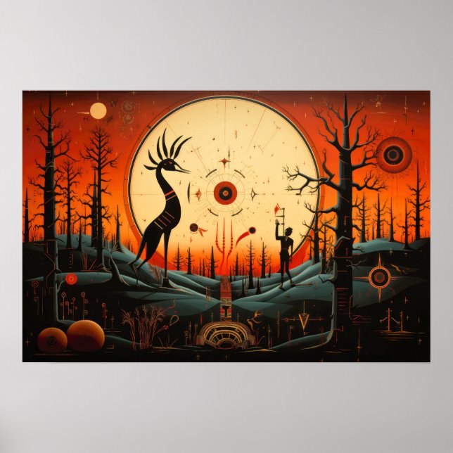 Póster Resumen único de Kokopelli (Frente)