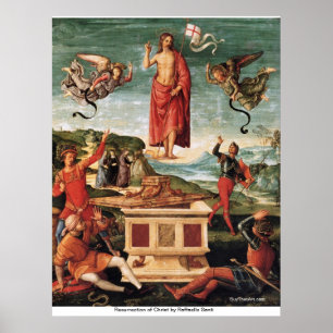Póster Resurrección de Cristo por Raffaello Santi
