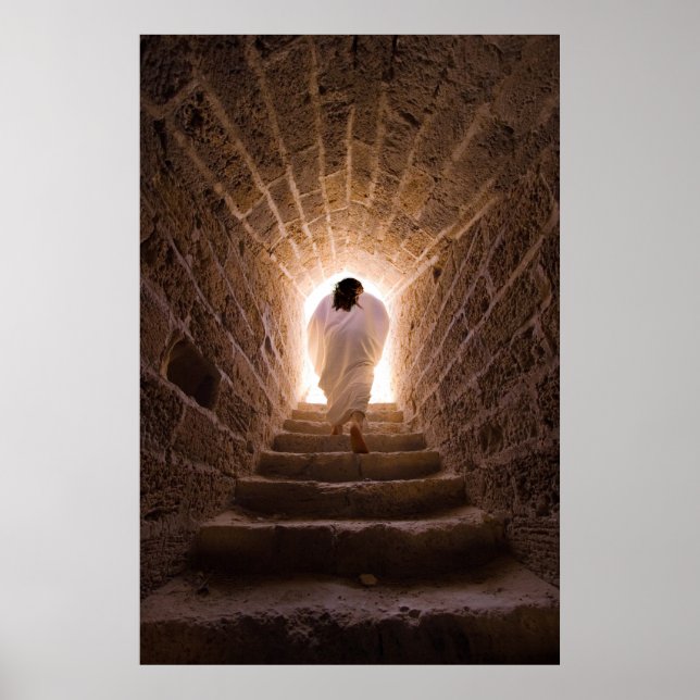 Póster Resurrección de la letra/poster de Jesucristo (Frente)