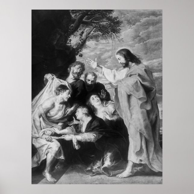 Póster Resurrección de Lázaro (Frente)