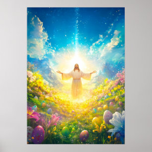 Póster Resurrección de Pascua de Jesucristo