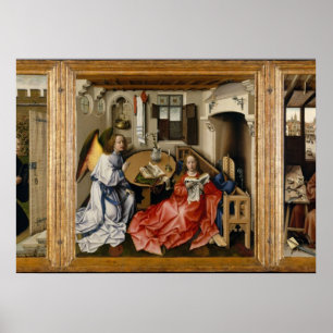 Póster Retablo de Merode de Robert Campin