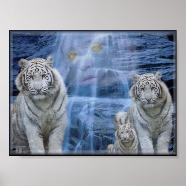 Póster retirada de tigres (Frente)